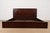 Art Deco Ethan Allen Modern Art Deco Mahogany King Size Bed For Sale - Image 3 of 9