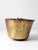 An antique E. Miller brass hearth pot dating to the 1870s. This substantial No. 19 apple butter kettle features a warm...