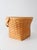 Vintage Splint Weave Basket With Bail Handle For Sale - Image 16 of 16