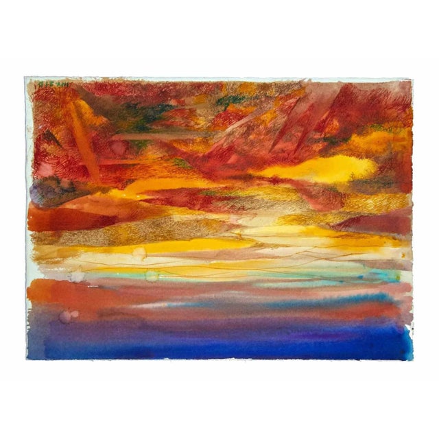 The Sunset is an original artwork realized in the 1970s by the Italian Contemporary artist Leo Guida (1992 - 2017)....
