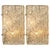 Wave Textured Glass Gold Wall Lights attributed to J. T. Kalmar for Kalmar, 1970s, Set of 2 For Sale - Image 15 of 15