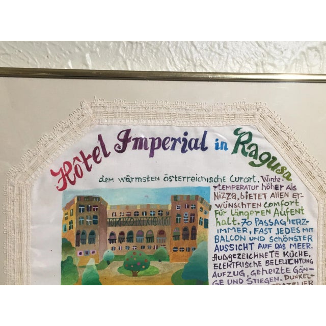 1985 Vjekoslav Vojo Radoičić Hotel Imperial Dubrovnik Ragusa Croatia For Sale - Image 6 of 8