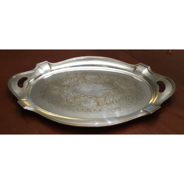 1910s Gorham 'Plymouth' Pattern Five Piece Silver Plate Tea Service - Set of 5 For Sale - Image 14 of 16