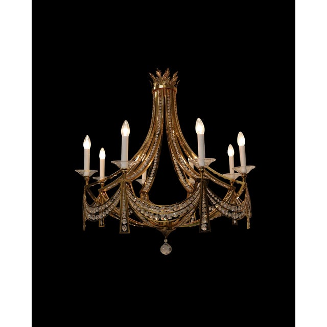 Early 21st Century Empire Chandelier with Bow Design by Bakalowits, 2010s For Sale - Image 5 of 5