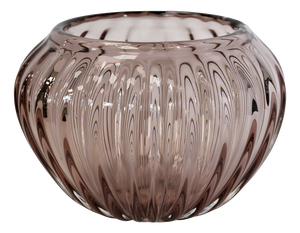 Large Handmade Purple Murano Glass Vase from Toso, 1980s