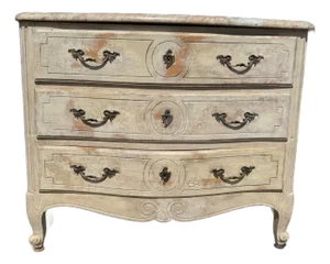 French Marble Top Chest - Dresser