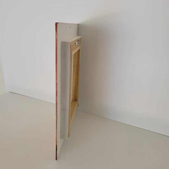 Modern Still Life of a Plate of Spaghetti Oil on Panel For Sale - Image 3 of 5