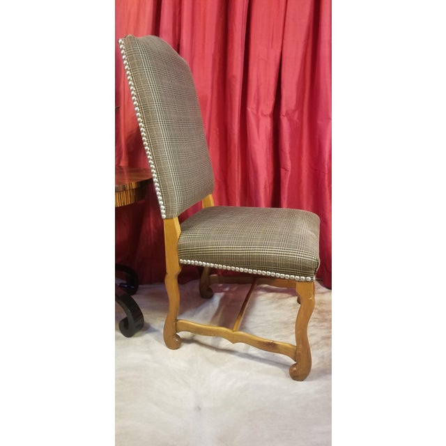 Ralph Lauren Home Ralph Lauren Distressed De Mouton (Sheep) Dining Chairs of 1980s - Set of 2 For Sale - Image 4 of 13