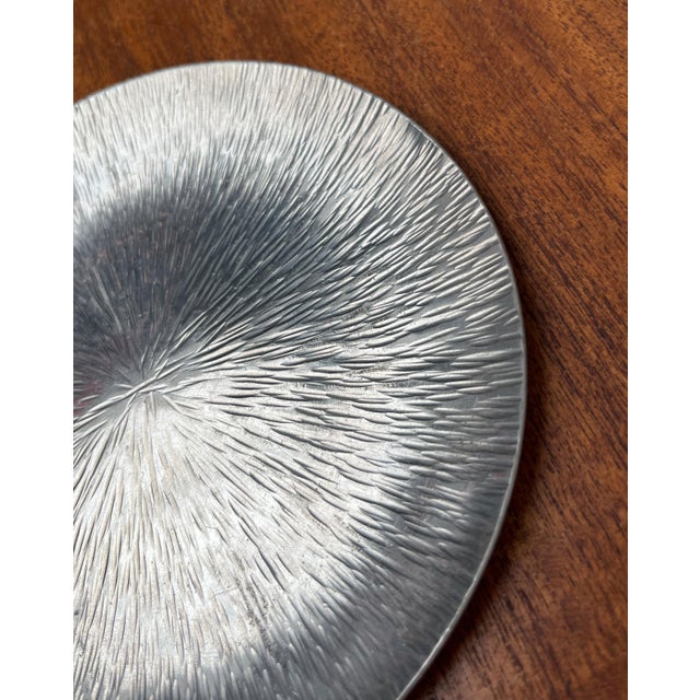 Vintage Swedish Metal Plate from Svensk Tenn For Sale - Image 5 of 11