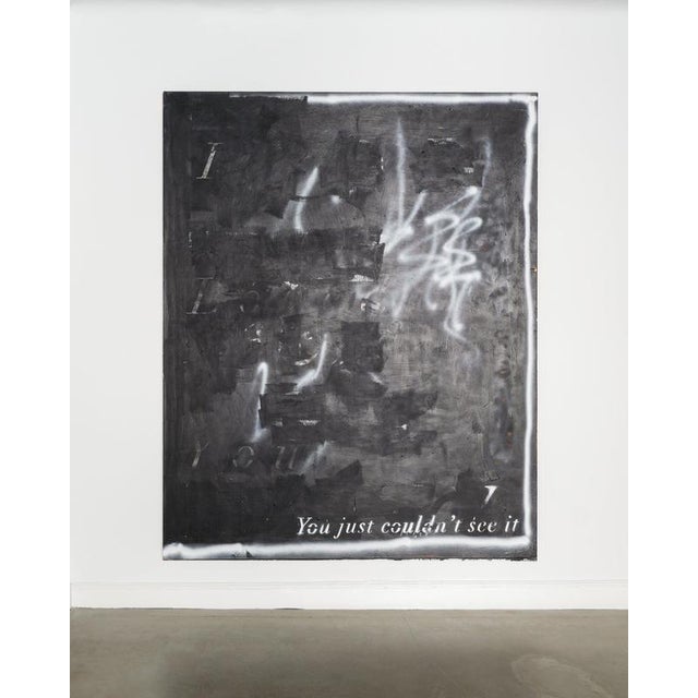 Early 21st Century Richie Culver, I Loved You, 2020, Monochrome Artwork For Sale - Image 5 of 5