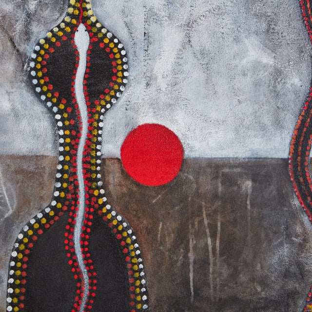 Gray 'Balance of Opposites' by Karen Parisian For Sale - Image 8 of 9