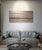 Abstract Resin Wall Art: Silver Wave With Crushed Glass - Modern Decor (48"x24") For Sale - Image 4 of 8