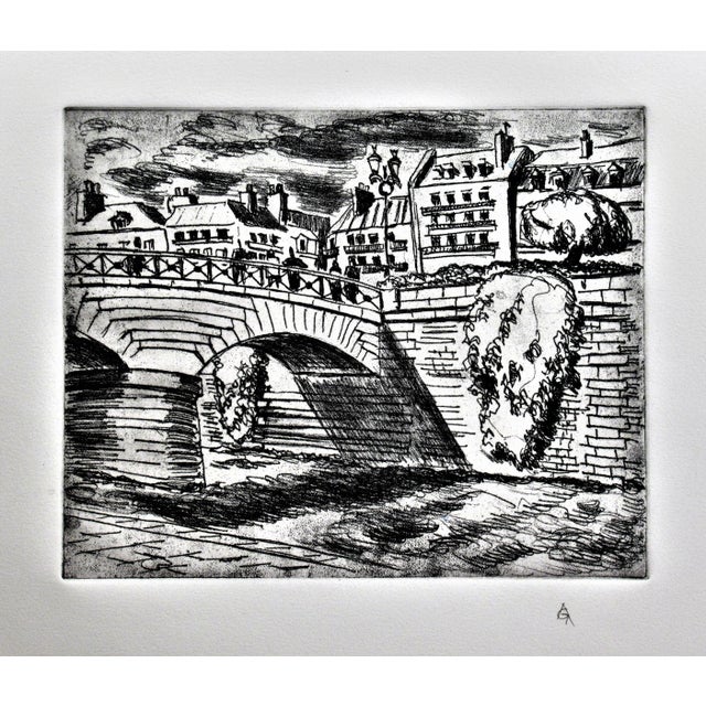 Arnold A. Grossman, Paris, Le Pont Neuf, Circa 1990 For Sale