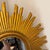 1980s Vintage Gilded Gold Sunburst Wall Mirror For Sale - Image 5 of 9