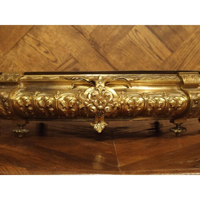 Neoclassical Gilt Bronze Jardiniere From France, Circa 1850 For Sale - Image 9 of 13