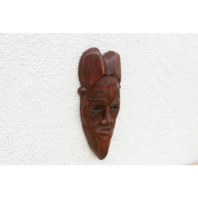 Ethnic Wall Art, Decorative Mask For Sale - Image 4 of 8