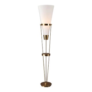 Modern Cone Shaped Floor Lamp For Sale