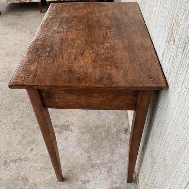 1910s Early 20th Spanish Mobila Country Farm Writing Desk For Sale - Image 5 of 9