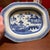 Ceramic Antique Chinese Blue and White Canton Porcelain Deep Platter, Circa 1830s For Sale - Image 7 of 12