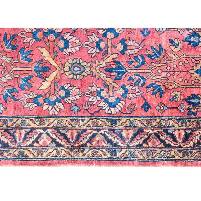 Persian Early 20th Century Persian Lilihan Rug For Sale - Image 3 of 15