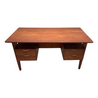Danish Teak Desk by Henning Jorgensen, 1960s For Sale