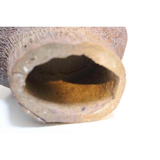 Mid 20th Century Studio Pottery Sculpted Vessels by Ken Stevens - Set of 3 For Sale - Image 12 of 13