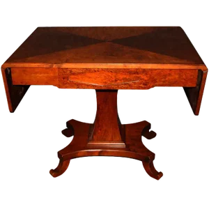 Swedish Karl Johan (Biedermeier) Drop-Leaf Center Table