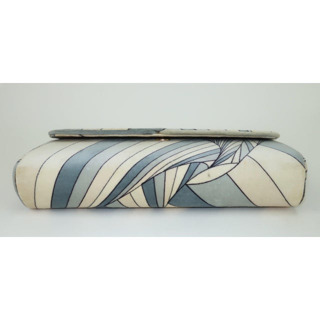 Emilio Pucci Italian Velvet Convertible Clutch Shoulder Strap Handbag, c.1970 For Sale - Image 12 of 15