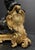 Late 19th Century Fine Pair Of Figural Patinated and Gilt Lion Chenets For Sale In New York - Image 6 of 7