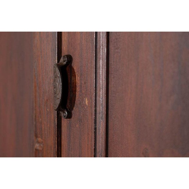 Large 19th Century French Monastery Pine Cabinet, 1890 For Sale - Image 9 of 15