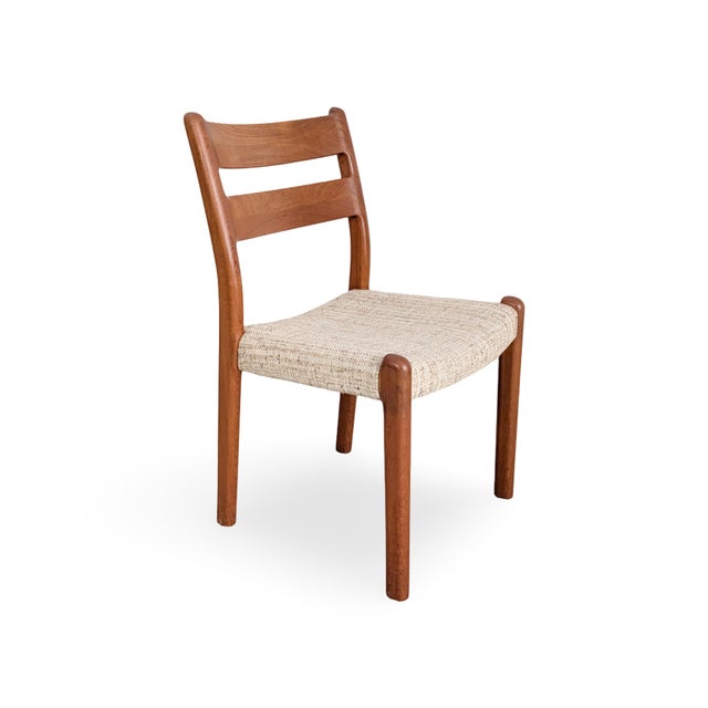 Mid-Century Danish Teak Chairs from EMC Mobler, Set of 4 For Sale - Image 5 of 10