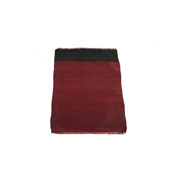 Handwoven vintage decorative mini wool rug from Kars region of Tukey. Approximatelly 45-55 years old. In very good...