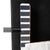 1600 Two-Seater Sofa in Black Fabric from Rolf Benz For Sale - Image 11 of 15