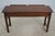 Henkel Harris Walnut 2 Drawer Console Table For Sale - Image 12 of 18