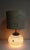 Metal Mid-Century Table Lamp with Glass Base, 1950s For Sale - Image 7 of 12