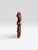 Brown 1960s Monumental 51” Hand-Carved Solid Wood African Fertility Figure Sculpture For Sale - Image 8 of 8