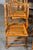 Late 20th Century Vintage Mid Century Coastal Bamboo Rattan Folding Chairs - Set of 4 For Sale - Image 5 of 11