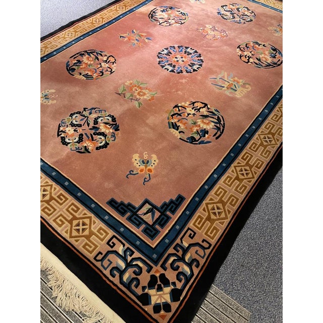 Vintage Salon Rug, Late 20th Century For Sale - Image 6 of 12