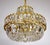Faustig Rainbow Lead Crystal Brass Chandelier, 1970s For Sale - Image 17 of 17