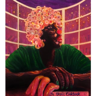 School of Thought 2, Oil and Acrylic Painting on Canvas, 2022 For Sale