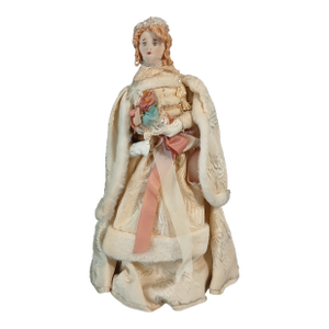 Antique Handmade Bridal Doll 19th Century