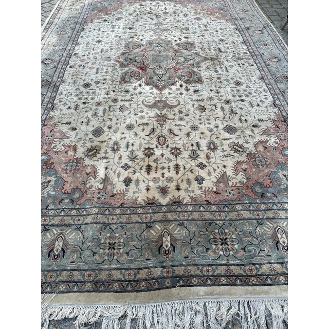 1980s Late 20th Century Punjab Rug, 1980s For Sale - Image 5 of 16