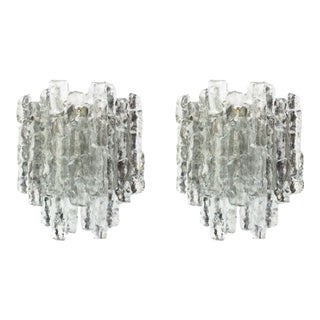Large Murano Glass Wall Light from Kalmar, Austria, 1960s For Sale