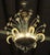 Vintage Glass Chandelier, 1930s For Sale - Image 3 of 12