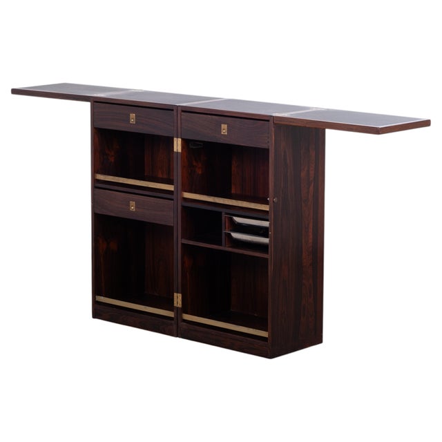 Danish Captains Bar by Reno Wahl Iversen for Dyrlund, 1960s For Sale - Image 14 of 14