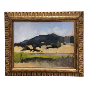 Modernist Expressionist Landscape Framed Painting