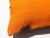 Orange Kilim Rug Pillow For Sale - Image 8 of 11