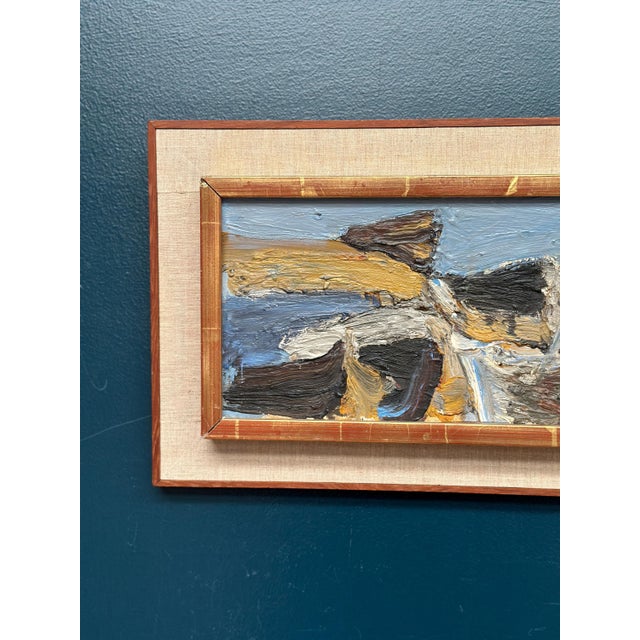 Calle Johansson, Bird Movement, 1959, Oil Painting on Panel, Framed For Sale - Image 4 of 13