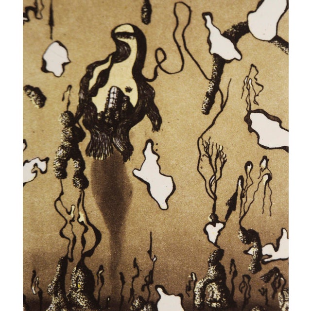 "Avant Hier" - Lithograph on Paper by Jim Crabb For Sale - Image 4 of 4