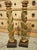 Pair of 17th Century Italian Giltwood and Polychrome Grape Leaf Table Columns For Sale - Image 15 of 18